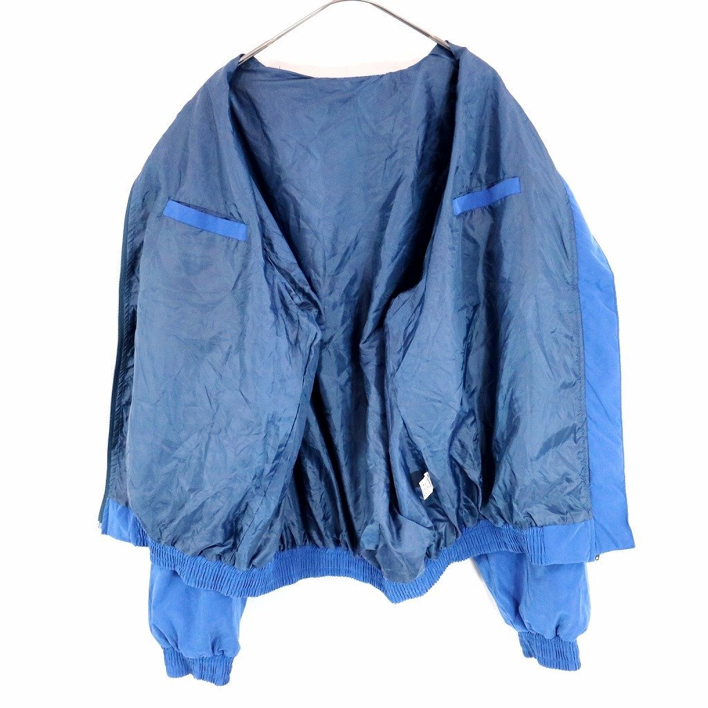 UNKNOWN ブルゾン ジャケット カジュアル フルジップ ブルー (メンズ XL) N9520 /1円スタート_画像8