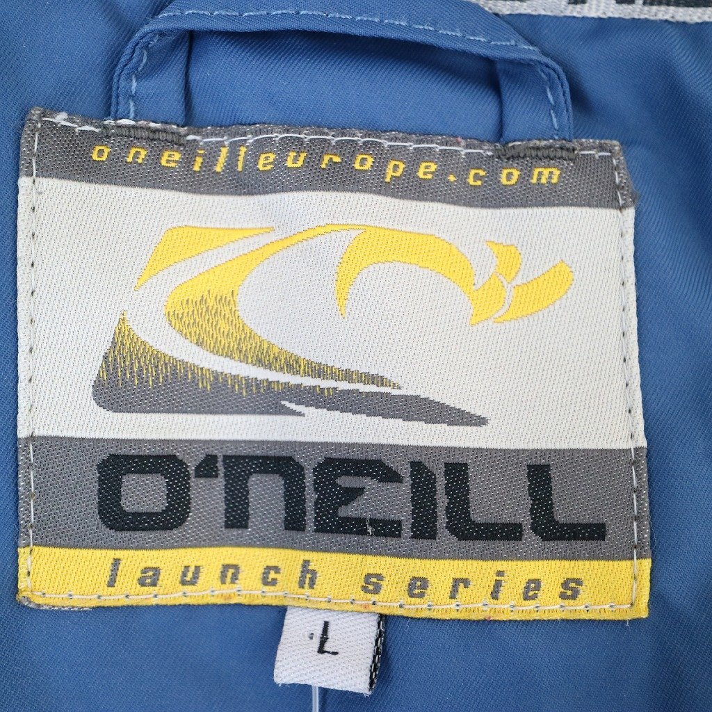 O'NEILL オニール ジャケット 防寒 防風 スキーウェア アウトドア スノーボード ブルー (メンズ L) N5653 /1円スタート_画像10