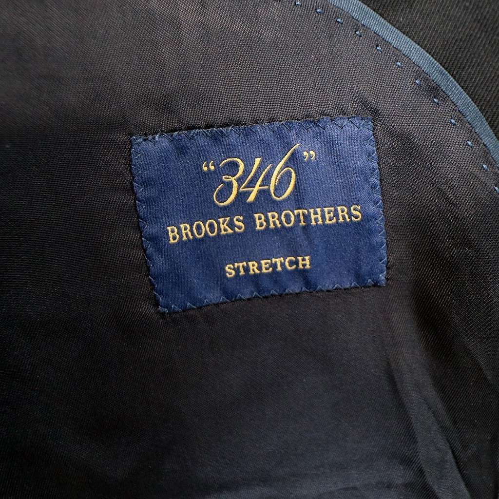 Brooks Brothers ブルックスブラザーズ テーラードジャケット スーツ センターベント ブラック (メンズ 41) O1839 /1円スタート_画像9