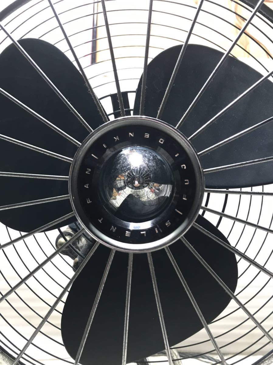  【CV10168】レトロ扇風機 FUJI SILENT FAN 富士電機 _画像1