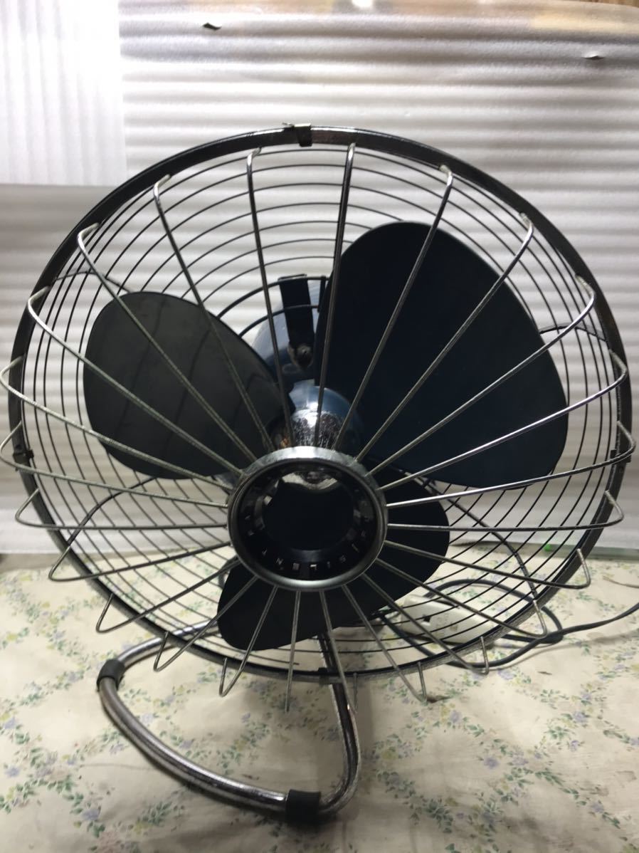  【CV10168】レトロ扇風機 FUJI SILENT FAN 富士電機 _画像2