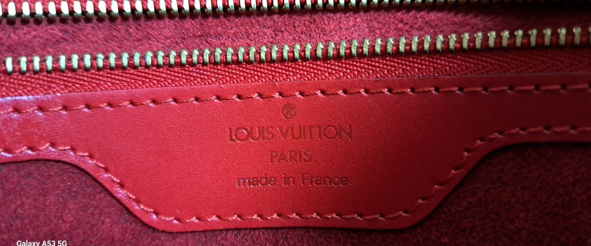 極美品 エピ Louis Vuitton ルイヴィトン エピサン ジャック ポワニエロング ショルダーバッグ 赤 レッド_画像8