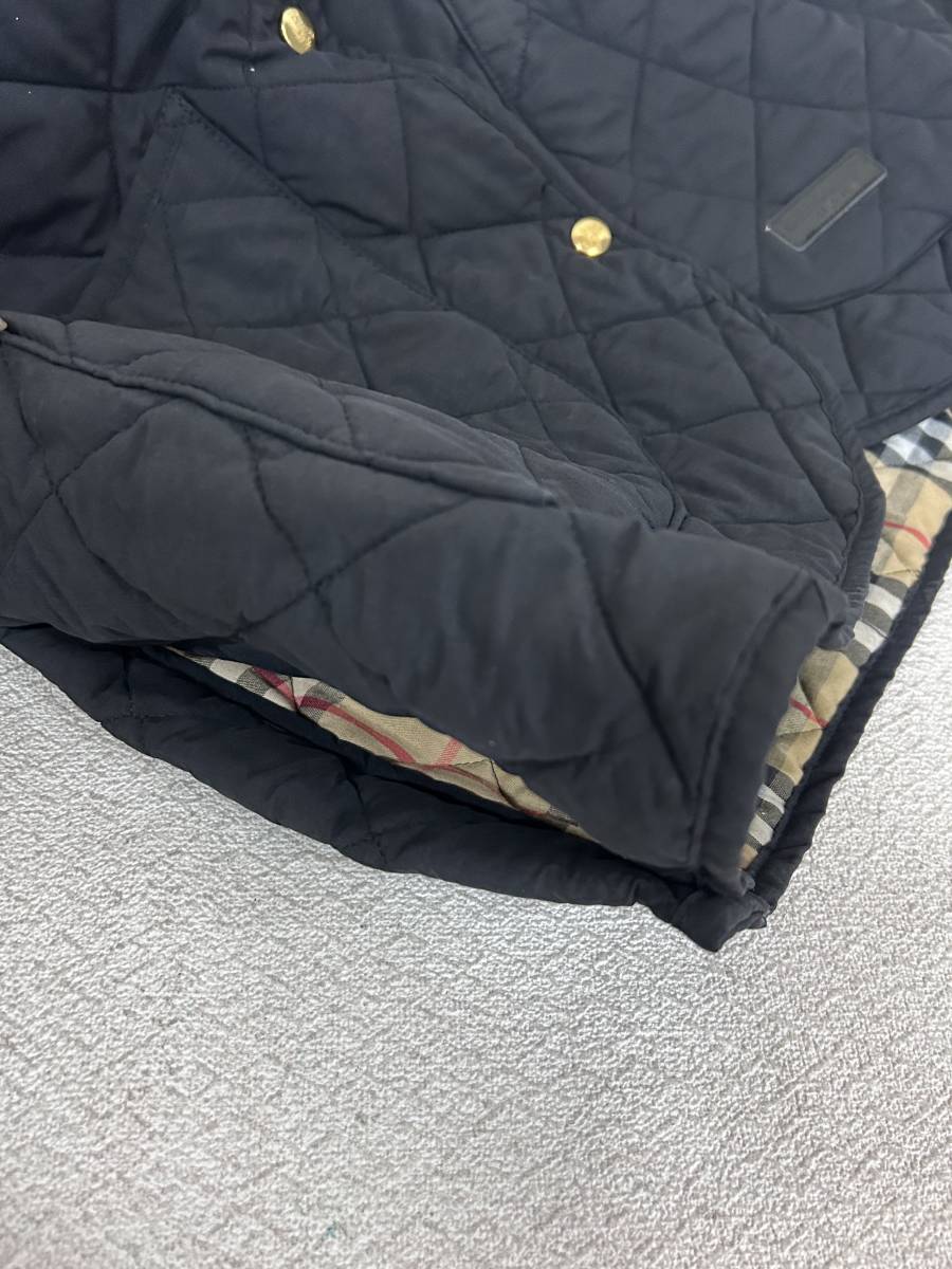 M-4702【同梱不可】980円～ 現状品 BURBERRY　バーバリー　キルティング　ジャケット　アウター　レディース　ノバチェック　_画像8