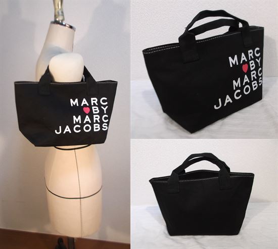 【新品】MARC BY MARC JACOBS マークジェイコブス　ミニトートバッグ　黒_画像2