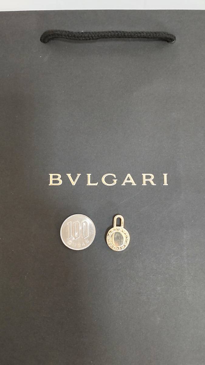 【新品未使用紙袋付き】BVLGARI ブルガリ チャーム+ネックレスセット_画像3