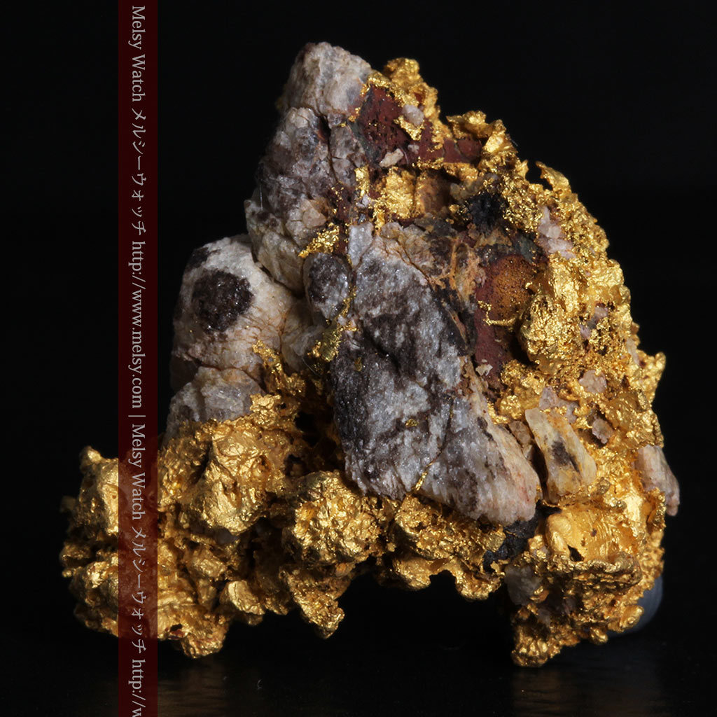 19.66gの石の入り方が綺麗な大きなサイズの自然金・金塊 オーストラリア採掘品・ゴールドナゲット《商品番号G0246》_画像2
