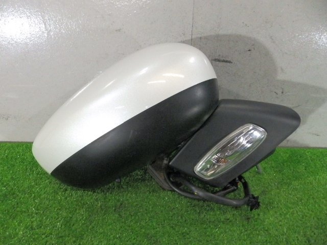 231481 H29 year Junk!! Citroen C3(A5HM01) original turn signal attaching door mirror left right set electric storage defect white [3D501]