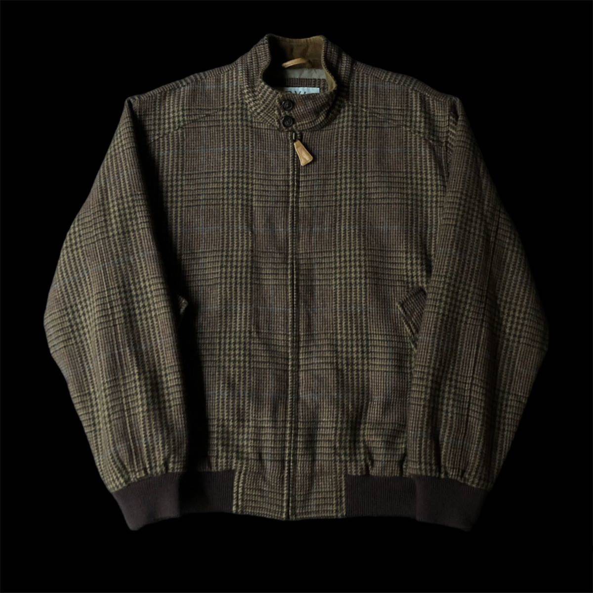 90s Orvis Wool Tweed Harrington Jacket 90年代 オービス ウール ツイード ハリントンジャケット スウィングトップ vintage ヴィンテージ