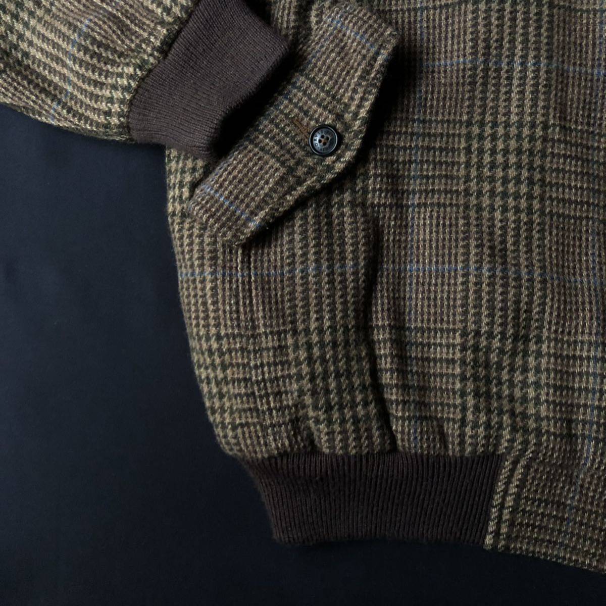 90s Orvis Wool Tweed Harrington Jacket 90年代 オービス ウール ツイード ハリントンジャケット スウィングトップ vintage ヴィンテージ_画像6