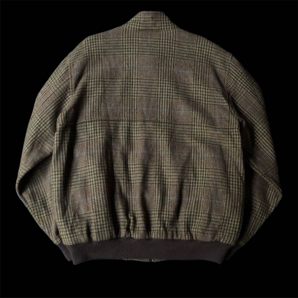 90s Orvis Wool Tweed Harrington Jacket 90年代 オービス ウール ツイード ハリントンジャケット スウィングトップ vintage ヴィンテージ_画像2
