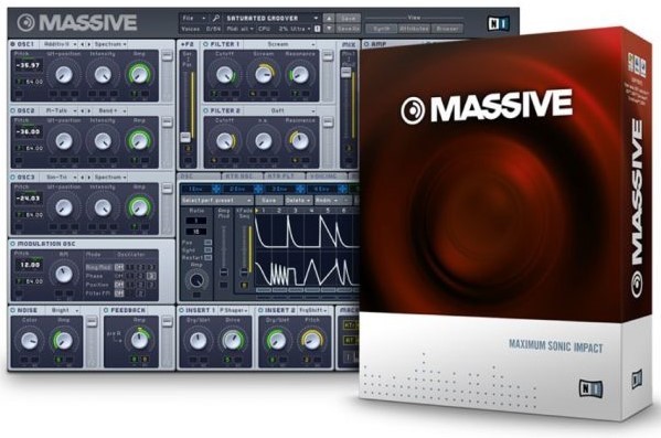 正規品 Massive 定番シンセ音源 Native Instruments DTM HIPHOP R&B EDM Dubstep ボカロP VSTプラグイン _画像1