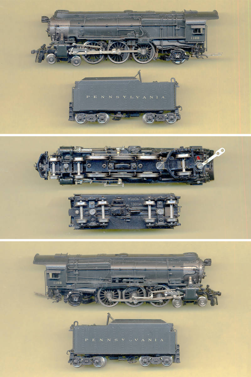 PRR 4-6-2 K-4s &#34; Skyline &#34; VERSION Manufacturers has painted final product 