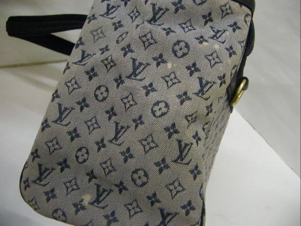 中古品★LOUIS VUITTON★ルイヴィ・トン★モノグラムミニ★ジョセフィーヌPMブルー★M92214★領収書発行可能★インボイス対応_画像8