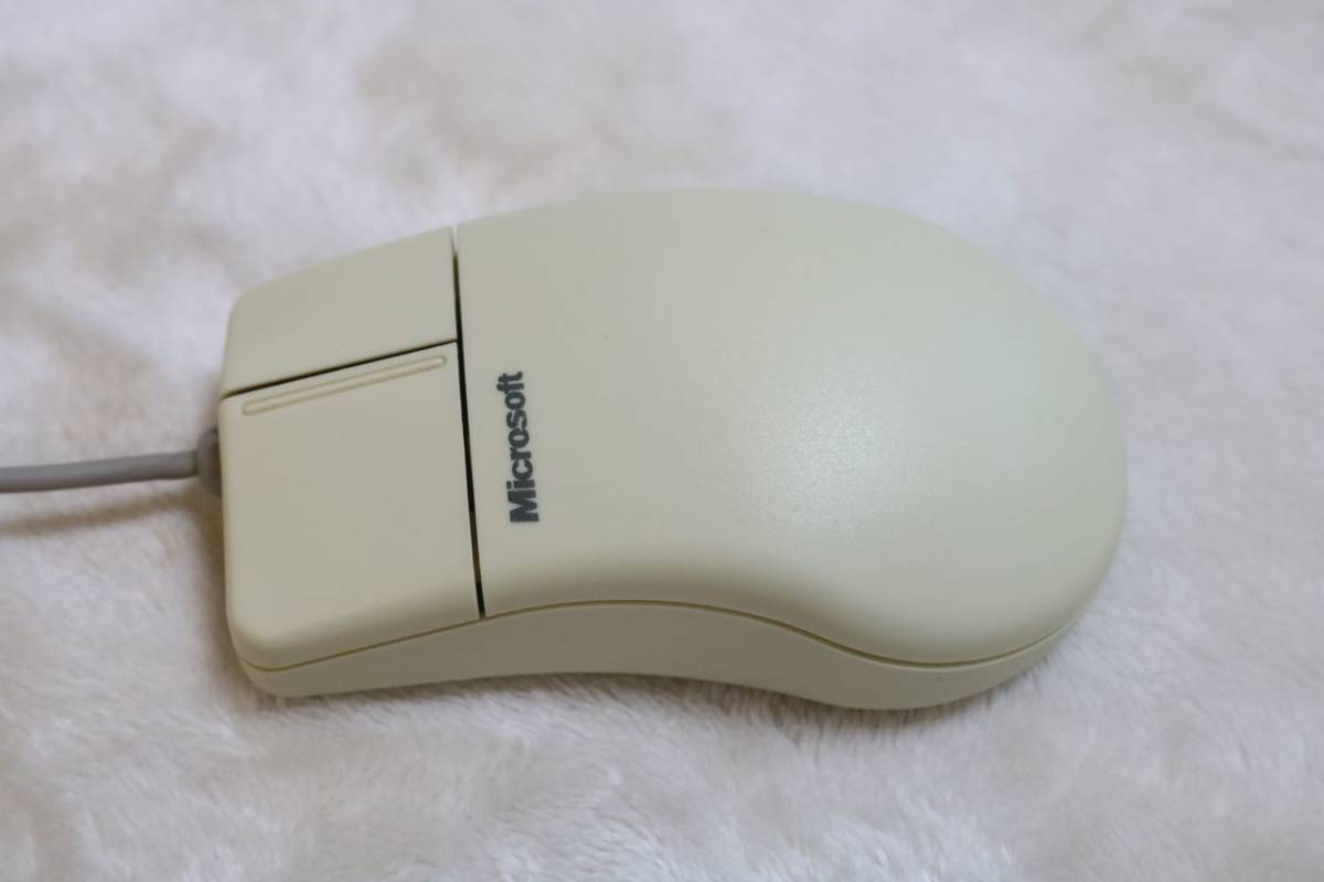 ☆Microsoft PS/2 Mouse 2.1A ボールマウス☆動作未確認ジャンク_画像2