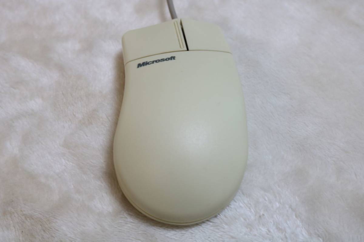 ☆Microsoft PS/2 Mouse 2.1A ボールマウス☆動作未確認ジャンク_画像4