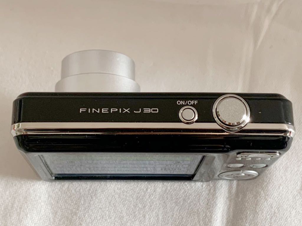 中古美品 FUJIFILM フジフィルム FINEPIX J30 デジタルカメラ 動作確認済み バッテリー 充電器付き_画像7