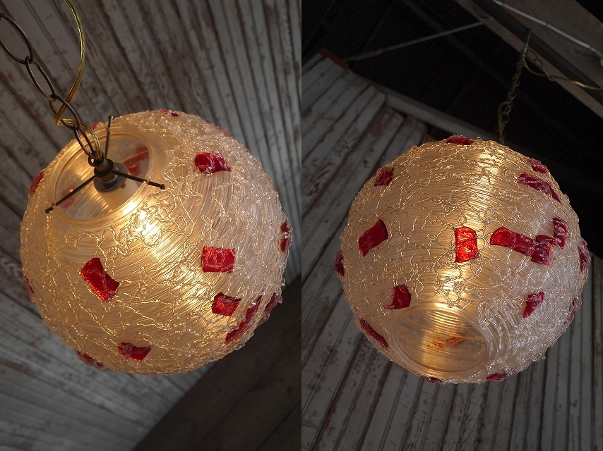 アンティーク　スパゲッティ　吊り下げランプ　 [alf-197]ビンテージアメリカミッドセンチュリーディスプレイハンギング照明ライト_画像2