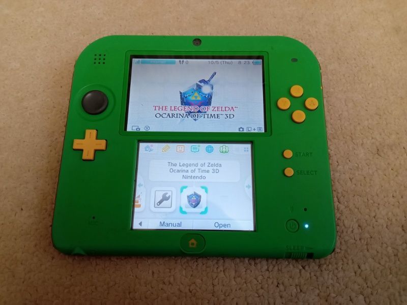 2DS 本体ゼルダカラー 北米版 海外版 中古｜Yahoo!フリマ旧PayPay