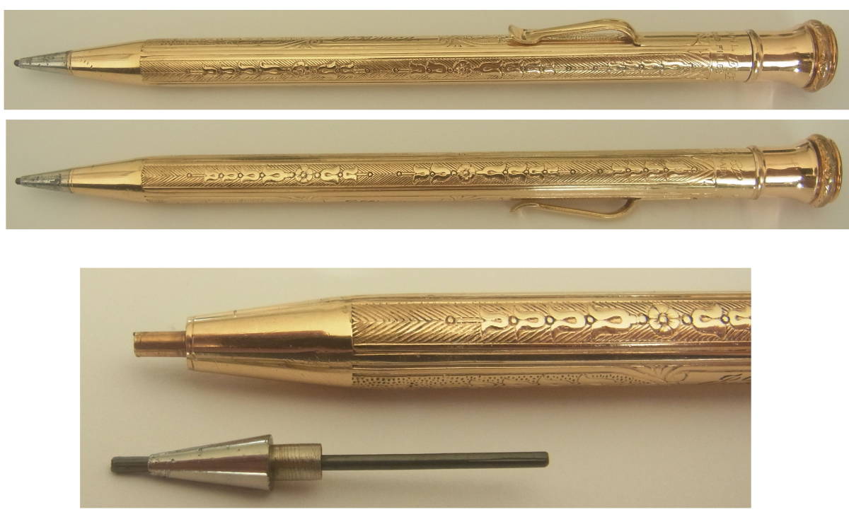 WAHL EVERSHARP 金張り シャープペンシル GOLD FILLED MEDE IN CANADA _画像1