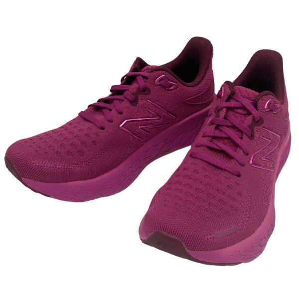 【  блиц-цена 】 ... баланс  NEW BALANCE FRESH FOAM X 1080 25cm  темный    розовый   беговой   обувь    кроссовки   W1080Z12  женский 