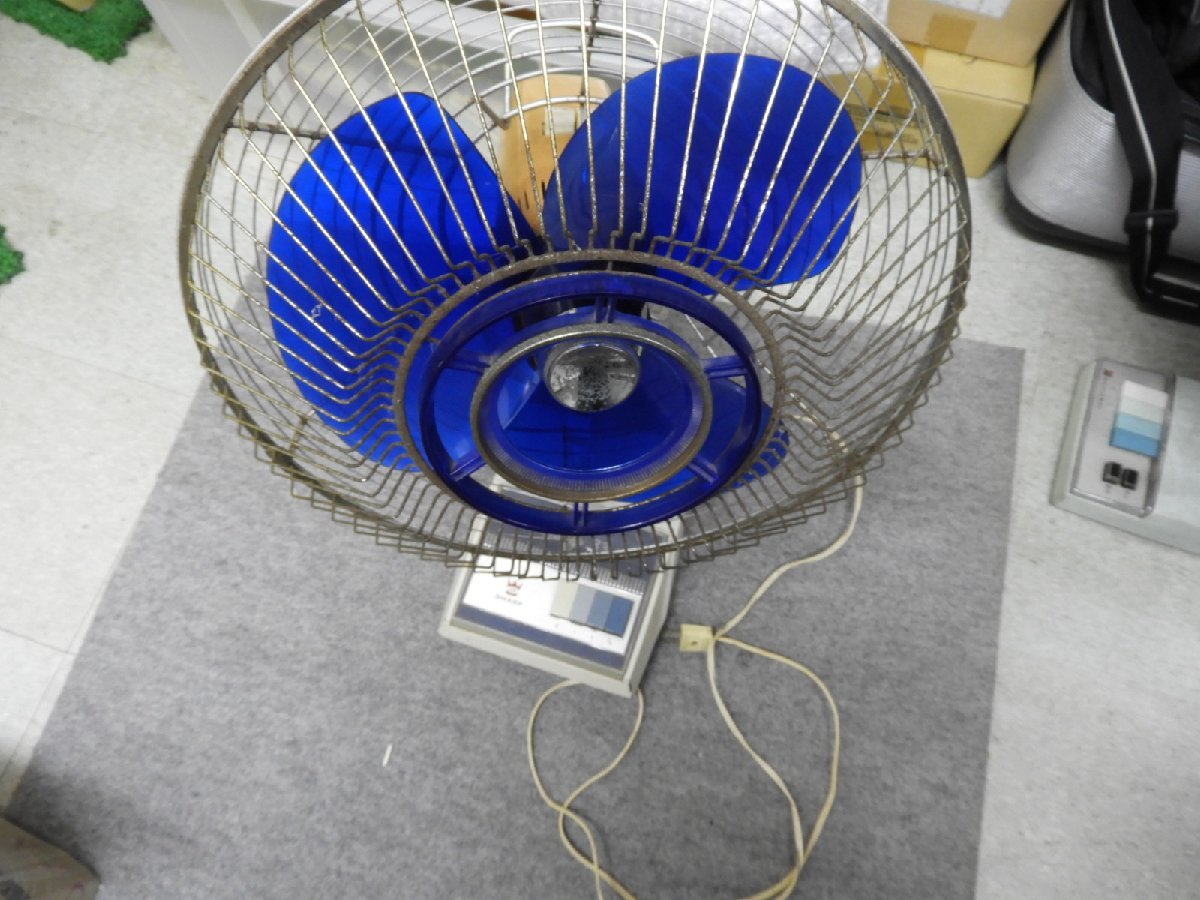 上等な 昭和レトロ　動作確認OK　SHARP　シャープ 早川電機 PG-33GS　扇風機（4313） 扇風機