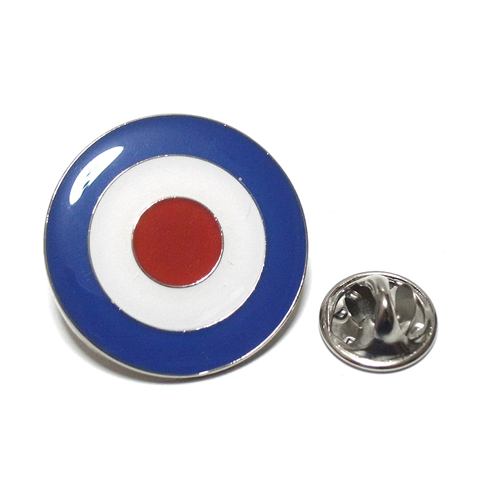 ラペルピン★ピンズ　ターゲットマーク　モッズ　英国　イギリス空軍　ザ・フー　pin-1277_画像1