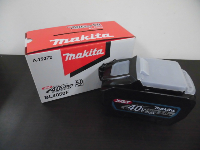 未使用 makita マキタ BL4050F リチウムイオンバッテリー 1個 40V max 5.0Ah 激安1円スタート_画像1