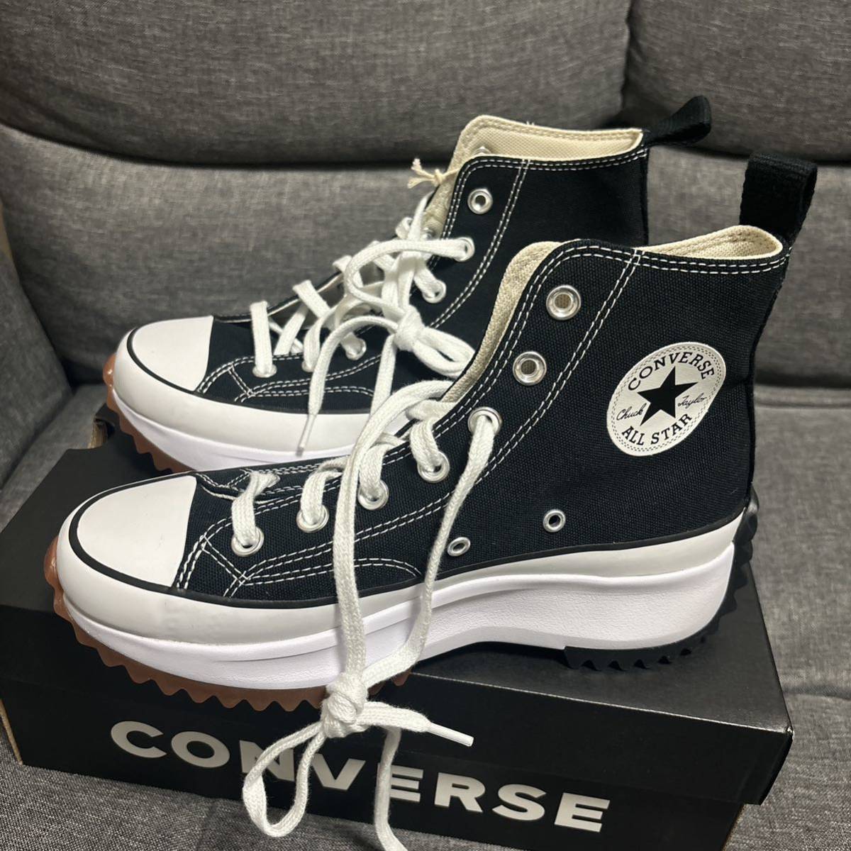 箱・紙袋付き ランスターハイク 24cm CONVERSE コンバース 韓国 韓国