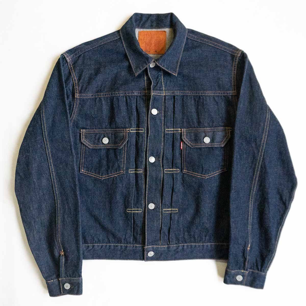 [Редкий размер 44] Винтажная одежда Леви [2 -й 507xx Big E Denim Jacket] 44 Сделано в Японии Второй индиго Y2311029