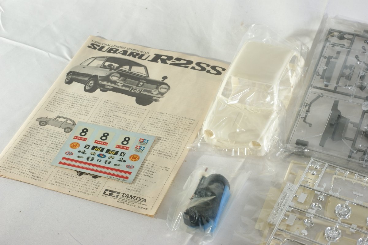 未組立 TAMIYA SUBARU R-2SS プラモデル 1/18SCALE ハードミニ スバル №05_画像3