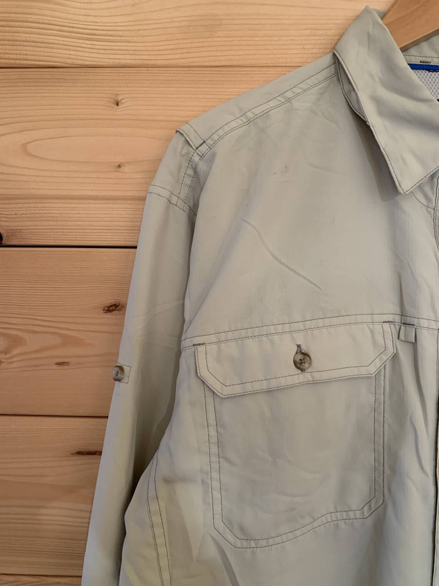 入手困難品★17年製　美中古・ Patagonia パタゴニア★　シャツ　BEIGE　サイズM_画像3