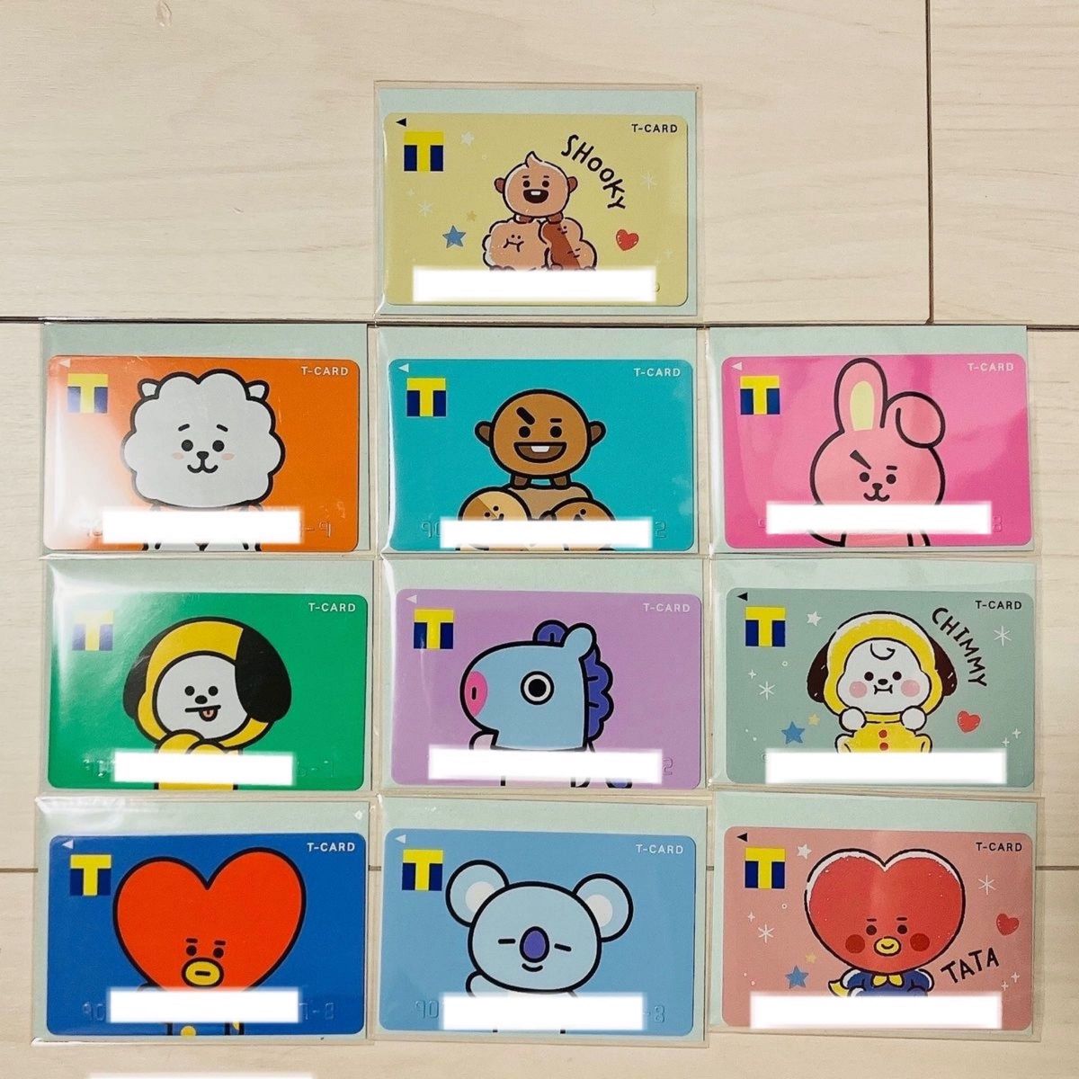 BTS BT21 Tポイントカード 10枚セット Yahoo!フリマ（旧）-