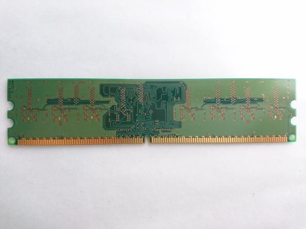 中古品★Micron メモリ 1GB 1Rx8 PC2-6400U-666-13-D1★1G×1枚 計1GB_画像3