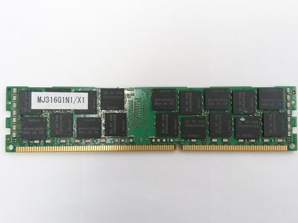 中古品★Samsung サーバー用メモリ 16GB 2Rx4 PC3L-10600R-09-11-E2-D3★16G×10枚セットの画像4