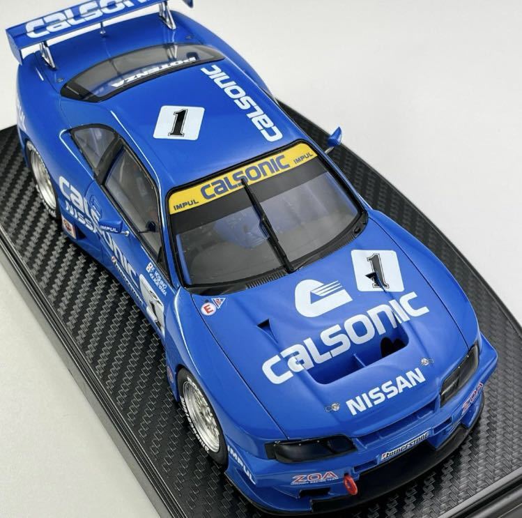 タミヤ☆1/24スケール カルソニック・スカイライン GT-R 完成品_画像8