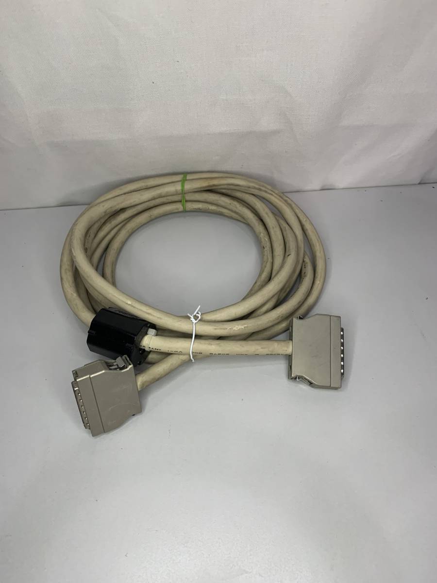 [ used ] large size scanner etc. for Graphtec SCSI cable 3M half pitch pin type 50 pin cable 