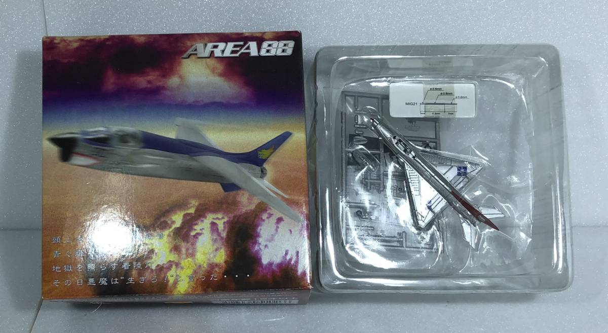 1/144 MiG-21 рыба bed обычный цвет ( тип вертикальный хвост крыло красный ) # Gary * Mac балка n.. машина Area 88 коллекция 2 Mig-21