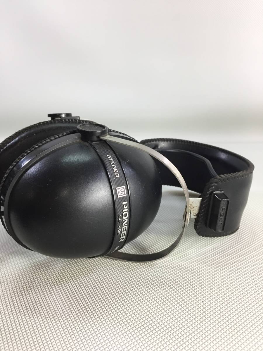 S29330PIONEER Pioneer stereo headphone headphone SE-205 Showa Retro antique with translation 
