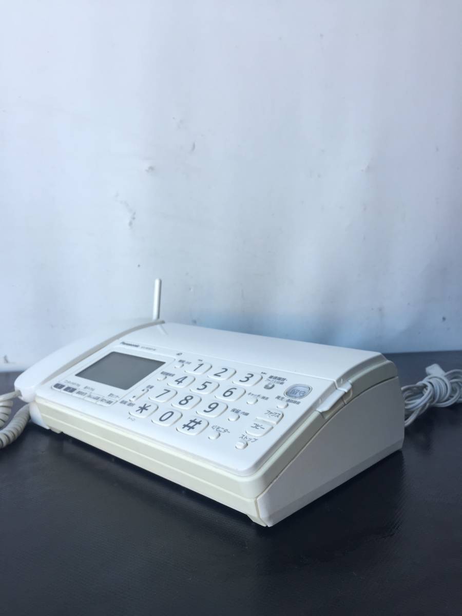 A8922○Panasonic パナソニック パーソナルファックス 電話機 FAX ファックス ファクシミリ 親機のみ KX-PD301DL 【同梱不可】_画像5