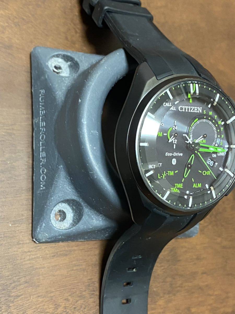 CITIZEN W770MV-01 Solar Smart Watch Blutooth Connected W770-S115001_画像8