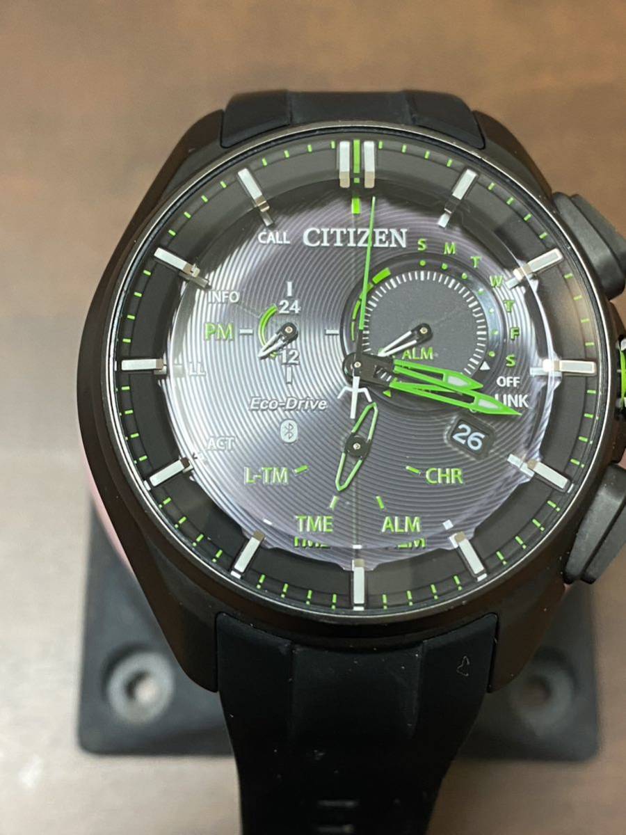 CITIZEN W770MV-01 Solar Smart Watch Blutooth Connected W770-S115001_画像6
