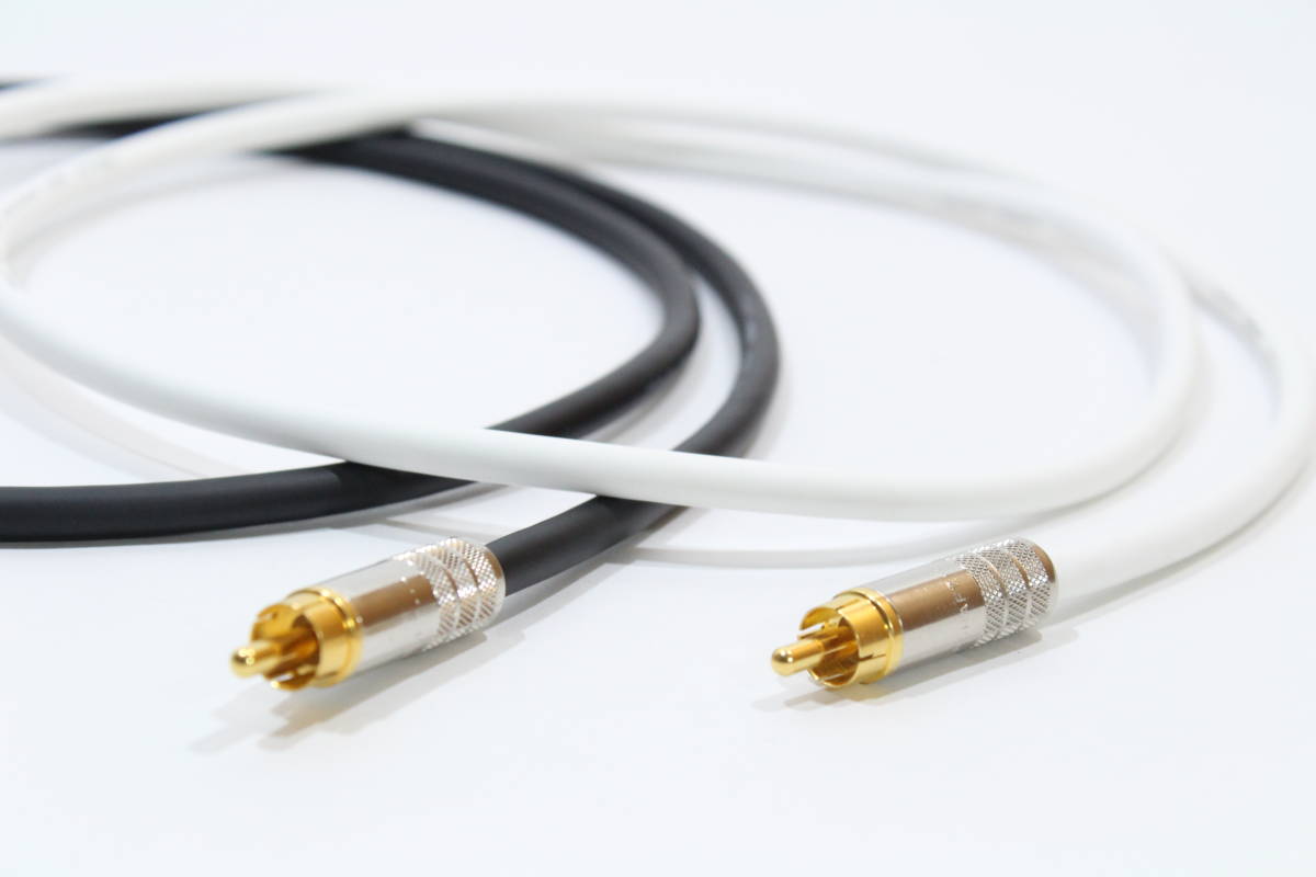 MOGAMI 2534 × SWITCHCRAFT [RCA кабель пара 1.5m чёрный × белый ] бесплатная доставка 