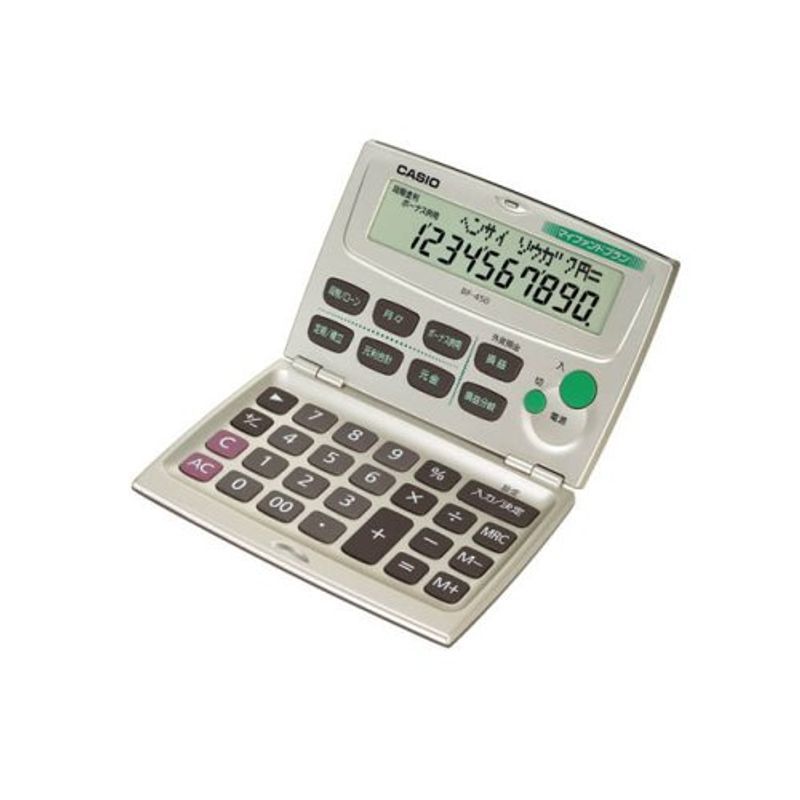 CASIO 金融計算電卓 BF-450-N