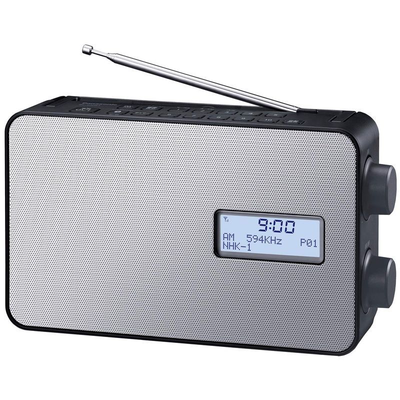 パナソニック ラジオ FM/AM ワイドFM Bluetooth対応 IPX4相当 防滴仕様 ブラック RF-300BT-K