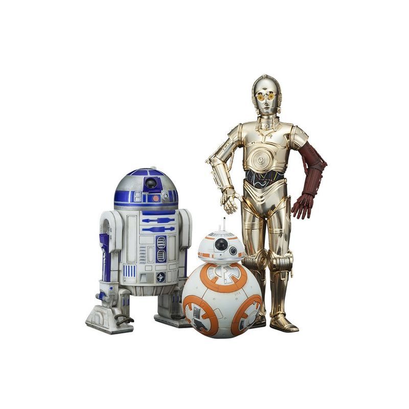 コトブキヤ ARTFX+ STAR WARS R2-D2 & C-3PO with BB-8 1/10スケール PVC製 塗装済み簡易組立フ
