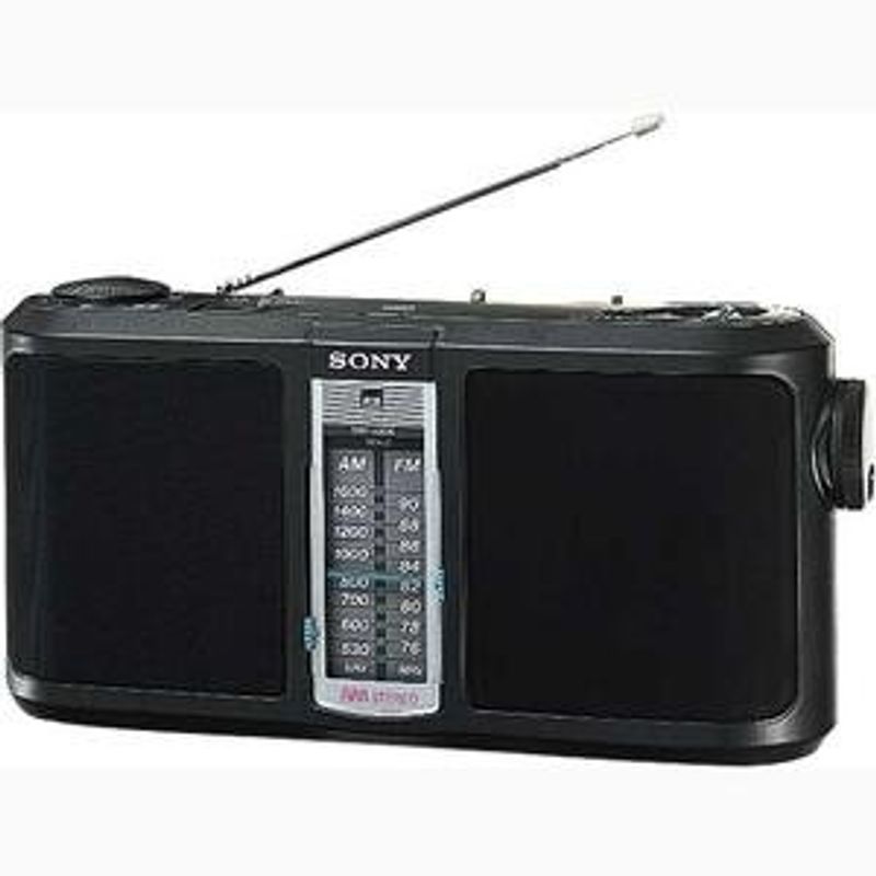 SONY SRF-A300 FMラジオ (ブラック)