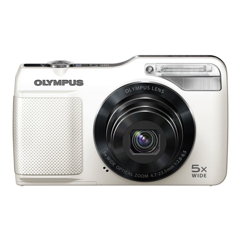 OLYMPUS デジタルカメラ VG-170 ホワイト 1400万画素 光学5倍ズーム 15m強力フラッシュ ハイビジョンムービー 3.0型