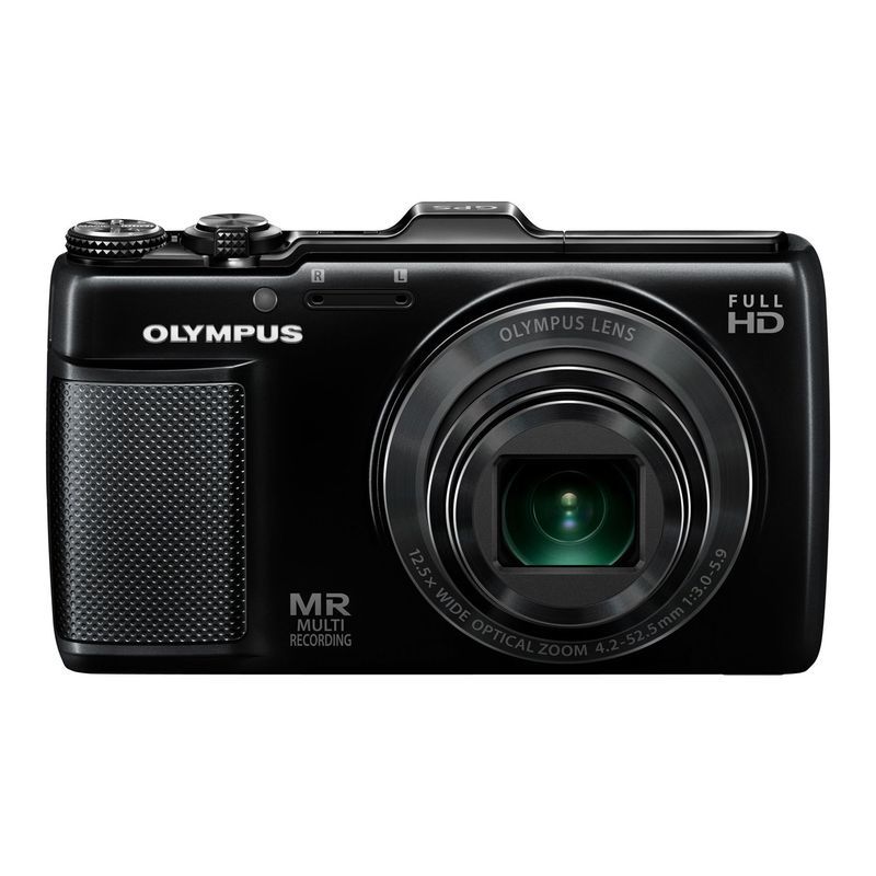 OLYMPUS デジタルカメラ SH-25MR ブラック iHSテクノロジー GPS・電子コンパス内蔵 1600万画素 裏面照射型CMOS