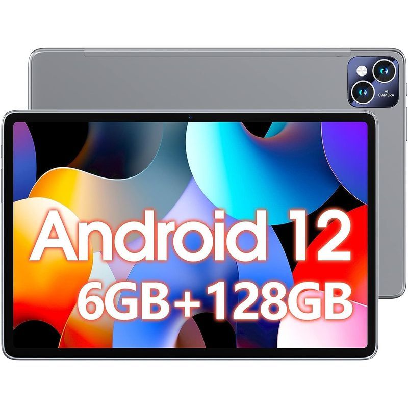 顔認識搭載AAUW T50タブレットPC 10インチ Wi-Fiモデル 8コア Android 12 incell FHD 1920*120