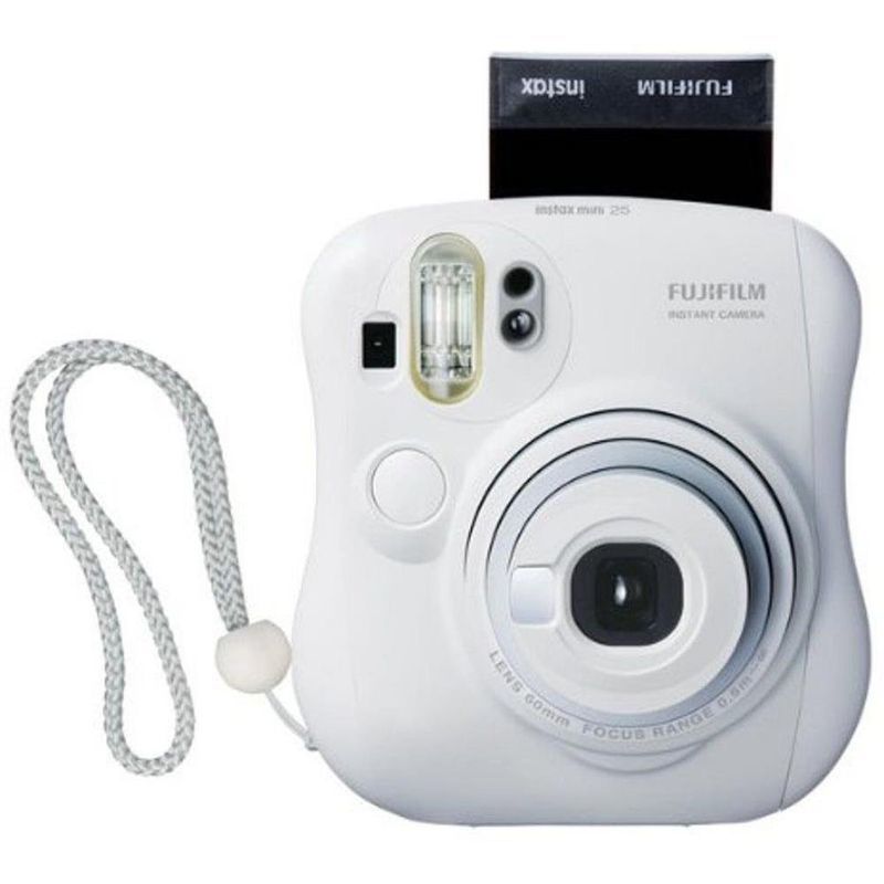 FUJIFILM インスタントカメラ チェキ instax mini 25 ホワイト INS MINI 25 WT